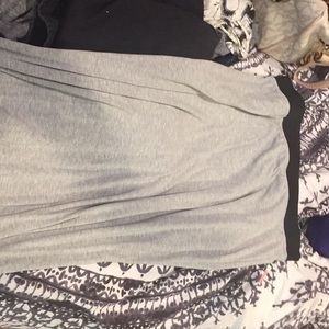 Grey Bandage Maxi Skirt US Size 14